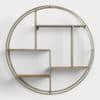 WOODENMOOD Round Wall Rack