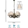 Devansh Solid Wood Electric Wall Light in Multi Colour with Multi Shade Count of 1 Light