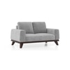 Granada Essential 2 Seater Fabric Sofa In Granite Weave Colour
