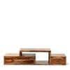 Vintara Sheesham Wood Contemporary TV Entertainment Unit for TV upto 60 inch in TEAK FINISH