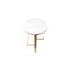 Griffin Coffee Table In Mirror Gold Finish