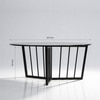 Striped Elegance Coffee Table