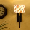 Devansh Metal Electric Wall Light in Black Colour with Multi Shade Count of 1 Light