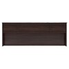 Hideki Goldline Queen Size In Bed Walnut Finish