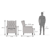 Ellis One Seater Pushback Recliner