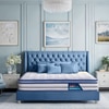Balance Plus -Doctor Recommended, 5 Zone Dual Density Orthopedic Support layer, Euro Top Memory Foam Mattress (84 x 60 in, 8 Inches)