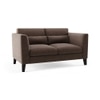 Lewis Sofa (Colour : Daschund Brown, Cushion : Soft, Seater : 3+2)