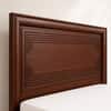 Sahaj Solid Wood Compact King Bed Hydraulic Storage Provincial Teak Finish Mattress 72 x 72 Inches