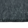 Martin Dark Gray Solid Woven Wool 8X5 Feet Carpet