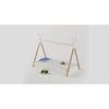 Camping Out Engineered Wood Bed in White Colour