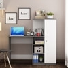 Marvel Study Table In Grey And Frosty White