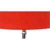 Blakely Orange cotton & solid wood table lamp