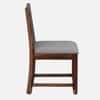 Alaca Sheesham Wood Dining Chairs in Rustic Teak Finish Set of 2