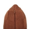 Square Check Cashew Rust Decorative Cushion Cover 16 x 16 Inches