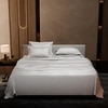 Stoa Paris Super King Size Bedsheet with 4 Pillow Covers  Size Vanilla White