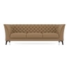 Weston 3 Seater Premium Italian Leather Sofa In Ecru