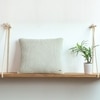 Moss Marld Mint Cream Green Cushion Cover 16X16  Inches