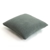 Marina Knit Cotton Cushion Cover  Cadet Grey 22X22  Inches