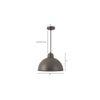Dome Cork Pendant Light
