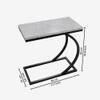 Nextstep C End Table Black