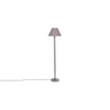 Deance Grey Cotton Shade Floor Lamp