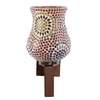 Devansh Solid Wood Electric Wall Light in Multi Colour with Multi Shade Count of 1 Light