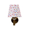 Devansh Metal Electric Wall Light in Gold Colour with Multi Shade Count of 1 Light