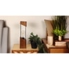 Diagon Wood and Metal Table Lamp
