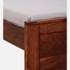 Neva Solid Wood Queen  Size Bed Without Storage (Provincial Teak Finish)