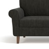Oxford 2 Seater Fabric Sofa in Graphite Grey Colour