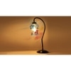 Multicolor Mosaic Glass Curvy Table lamp with Iron Base (EN24)