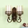 Eliante Zyla Antique Gold Iron Wall Light With E27 Holder In Antique Gold Colour