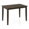 Ava 4 Seater Dining Table With 4 Chairs (Finish : Umber Walnut)