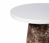 Java Cement Outdoor Table In Gray Finish