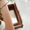Gabrielle TV unit in solid mango wood 140 cm