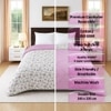 Ivy Premium Cotton Comforter Floral Double Bed Reversible 350 Gsm Size 240 X 220 Cms