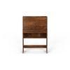 Karmiya Engineered Wood Study and Computer Laptop Table for Home or Office, WFH Desk, with Multiple Storage Shelves for Books and Décor Display for Adults Kids Students (Brown Maple)