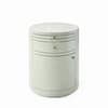 Prestora Wood Side Table in Green Colour