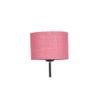 Minnie Pink Jute shade with Iron floor lamp