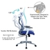 Wiweangs High Back Ergonomic Chair in Blue Colour