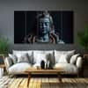 The Castle Decor Lord Shiva Wall Painting Wooden Framed 27x48 Inch (Style 20)