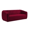 Rosa Fabric Sofa (Maroon)