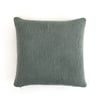 Marina Knit Cotton Cushion Cover  Cadet Grey 22X22  Inches