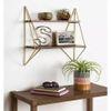 WOODENMOOD Rectangular Wall Rack