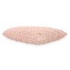 Shannon Pale Pink Cotton Knitted Cushion Cover 12X20 Inches