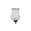 Kensington Black Glass Shade Floor Lamp