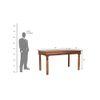 Kafano 6 Seater Dining Set With Rajastani Iron Jali