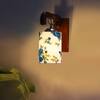 Devansh Solid Wood Electric Wall Light in Brown Colour with Multi Shade Count of 1 Light