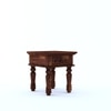 Anaisha Solid Wood Bedside Table in Teak Finish
