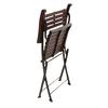 Masai Solid Wood Outdoor Arm Chair in Dark Teak Colour - Set of 1